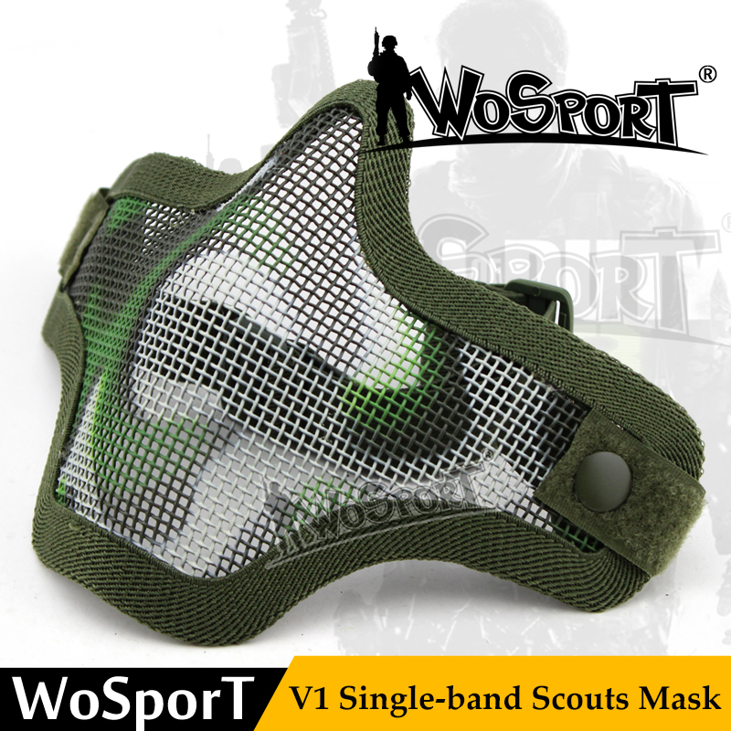 Wosport V1 Half- Mask Verde 