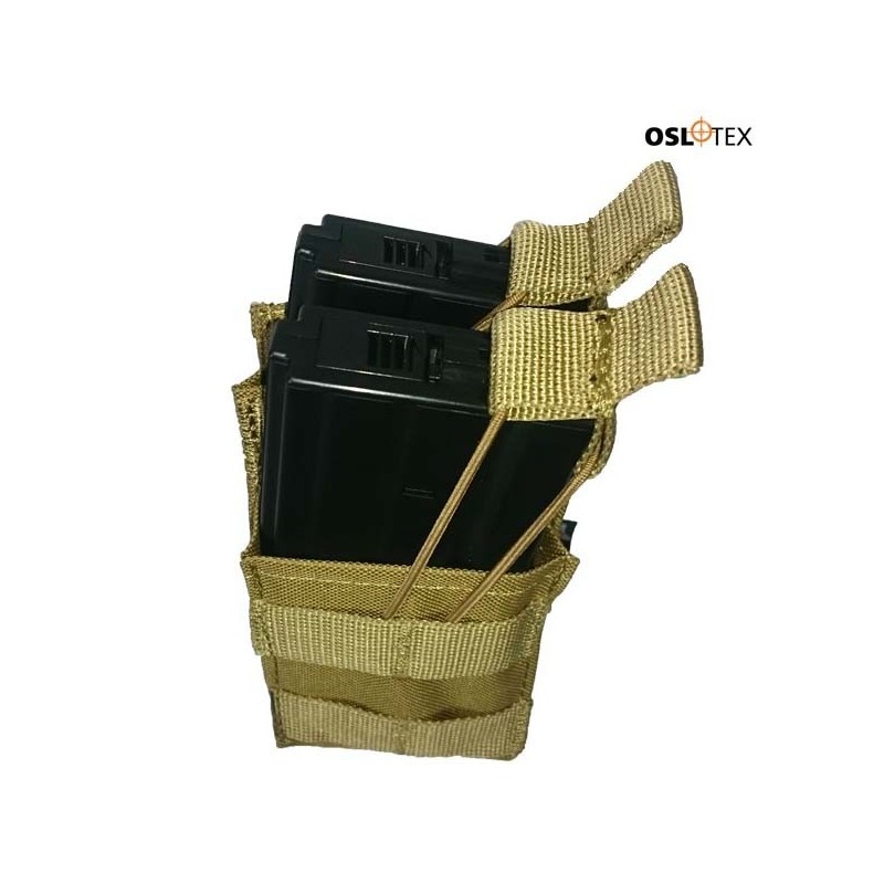 OSLOTEX POUCH MAGAZINE POUCH TWO PACK M4 COYOTE